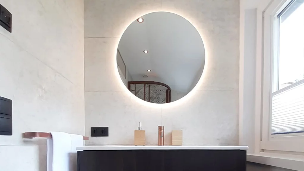 Badezimmerfliesen im Großformat